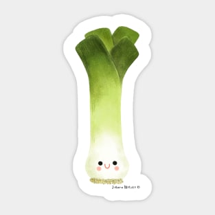 Leek Sticker